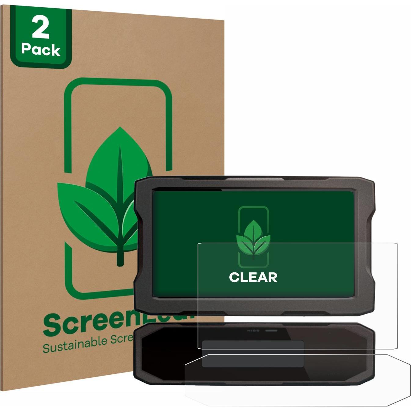 Thumbnail - ScreenLeaf, Fahrzeug Navigation Zubehör, Schutzfolie nachhaltiger Displayschutz Displayschutzfolie Folie Klar Transparen...
