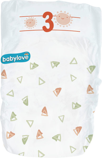 Immagine prodotto dm babylove Premium-Windeln (Dimensione 3, Pacco trasportabile, 46 Pezzo/i)