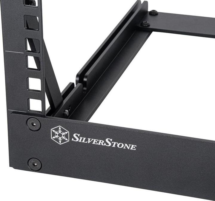 Immagine prodotto Silverstone SST-RK06U-OF Rack da 19 pollici, telaio aperto - 6U (6 HE, Rack da 19 pollici)