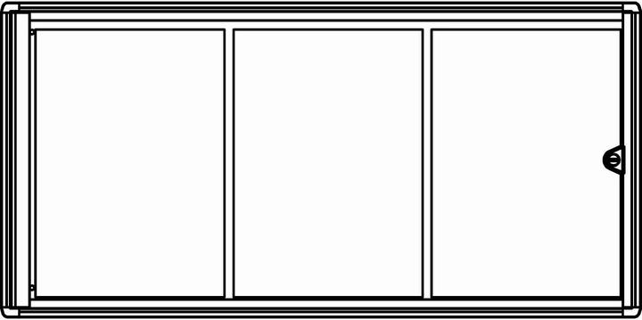 Produktbild Maul Schaukasten, Aussentiefe 27 mm (21 x 30 cm)