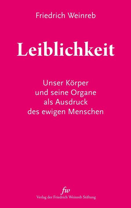 Produktbild Leiblichkeit (Deutsch, Friedrich Schneider, 2022)