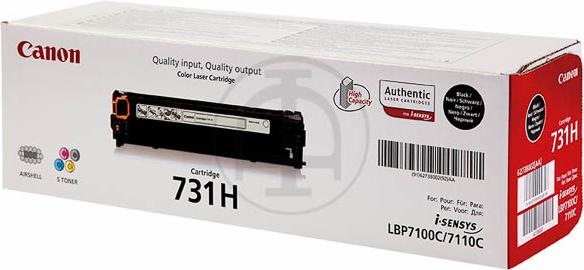 Actual product image Canon 731h (FC)