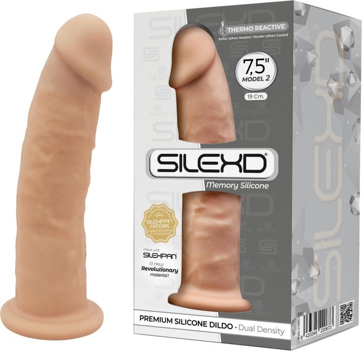 Produktbild Silexd Model 2 7.5" Premium Silikon Dildo