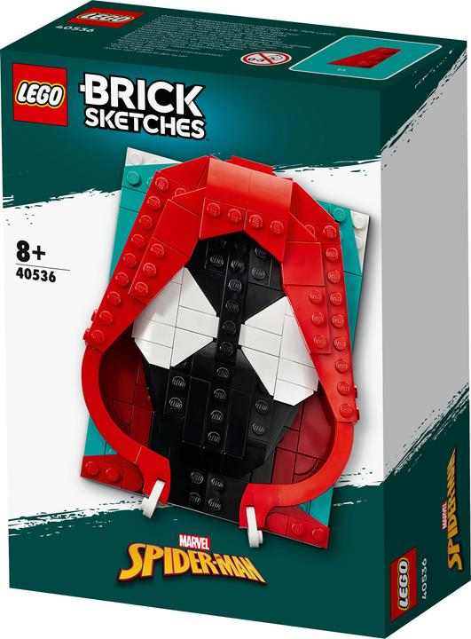 Image du produit LEGO Brick Sketches - Miles Morales (40536)