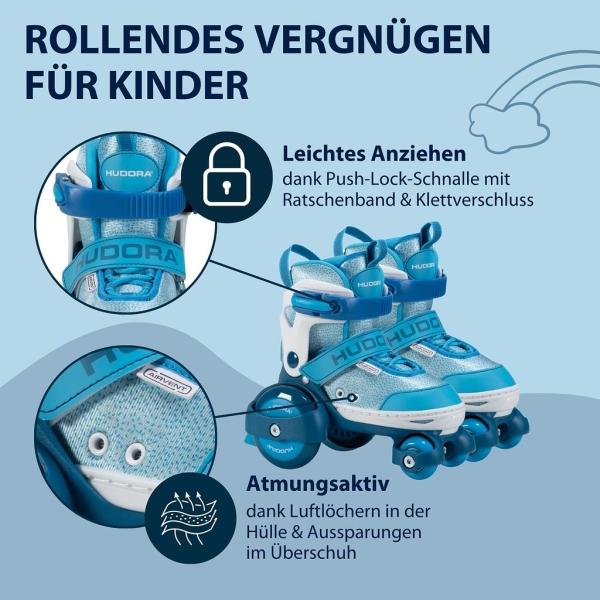 Actual product image Hudora HDO Roller Skates My First Quad 30-23 cy 22064 (30, 31, 32, 33)