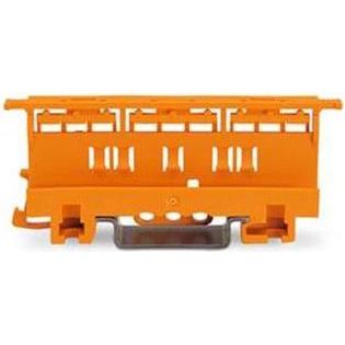 10x Wago BEFESTIGUNGSADAPTER - SERIE 221 - 6 mm² - FÜR MONTAGE AUF TRAGSCHIENE DIN-35/SCHRAUBBEFESTIGUNG -..., Elektroni...