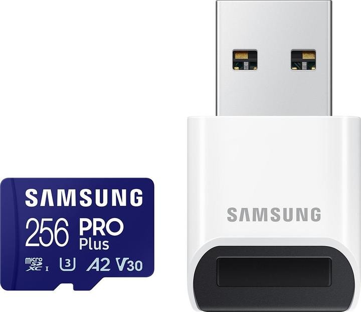 Produktbild Samsung PRO Plus (256 GB, microSDXC, U3, UHS-I)