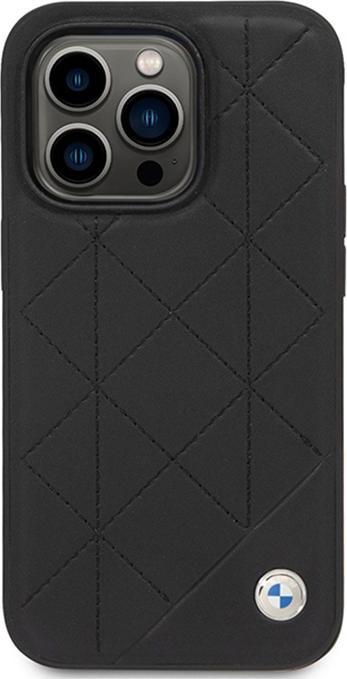 Produktbild BMW Etui BMHCP14L22RQDK iPhone 14 Pro 6,1" czarny/black Leather Quilted (Apple iPhone 14 Pro)