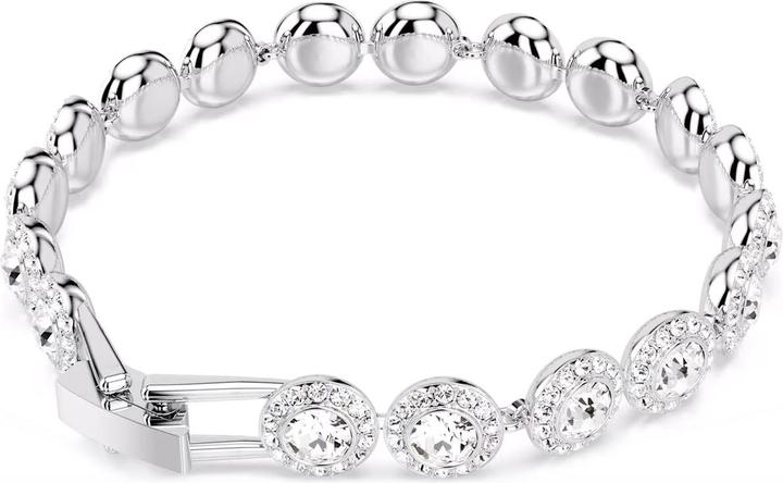 Produktbild Swarovski Una Armband Rundschliff Weiss (17.50 cm, Swarovski Metall)