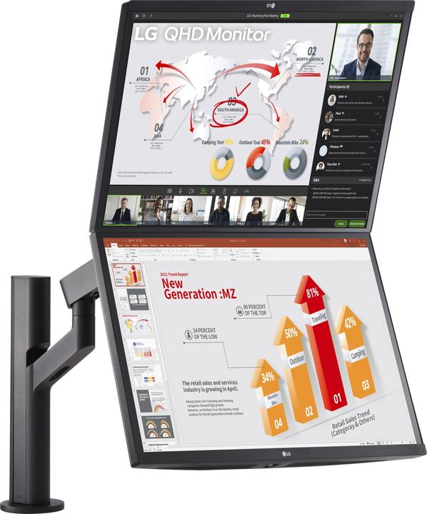 Produktbild LG 27QP88DP-BS (2560 x 1440 Pixel, 27")