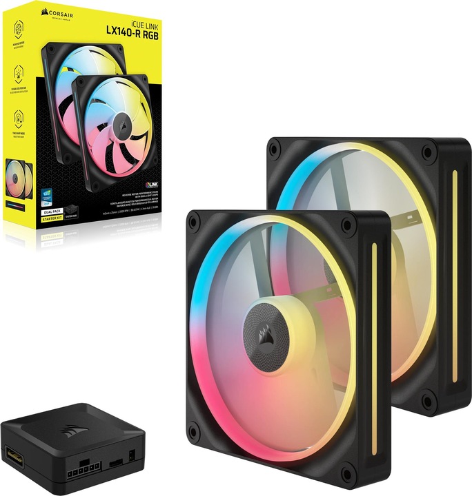 Produktbild Corsair LX140-R (140 mm, 2 x)