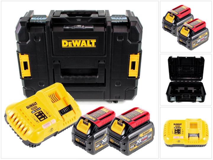 Actual product image DeWalt 54 Volt StarterSet 2xBattery /108 Wh (54 V)