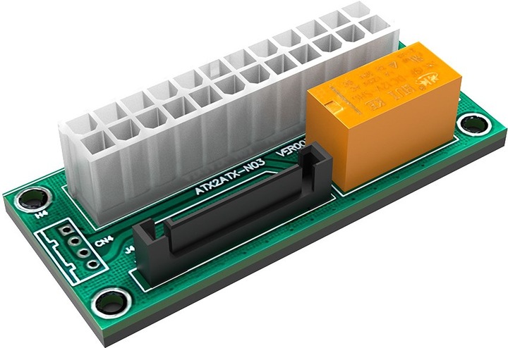 Produktbild Akasa Dual-/Multi-Netzteil-Adapter für die Synchronisierung von Netzteilen