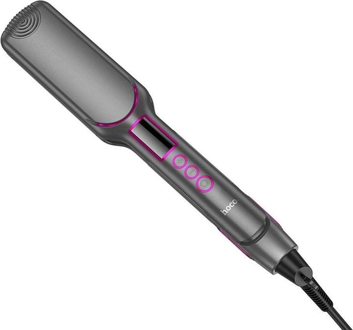 Actual product image Hoco Other electric straightening hair with digital display HP42 gray (Straightening iron)
