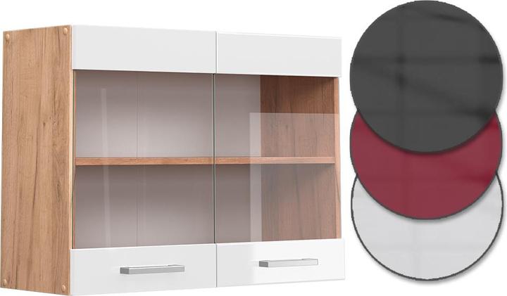 Actual product image Vicco Küchenglasschrank R-Line (80 x 31 x 60 cm)