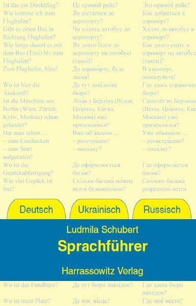 Produktbild Sprachführer Deutsch - Ukrainisch - Russisch (Deutsch, Ludmila Schubert, 2008)