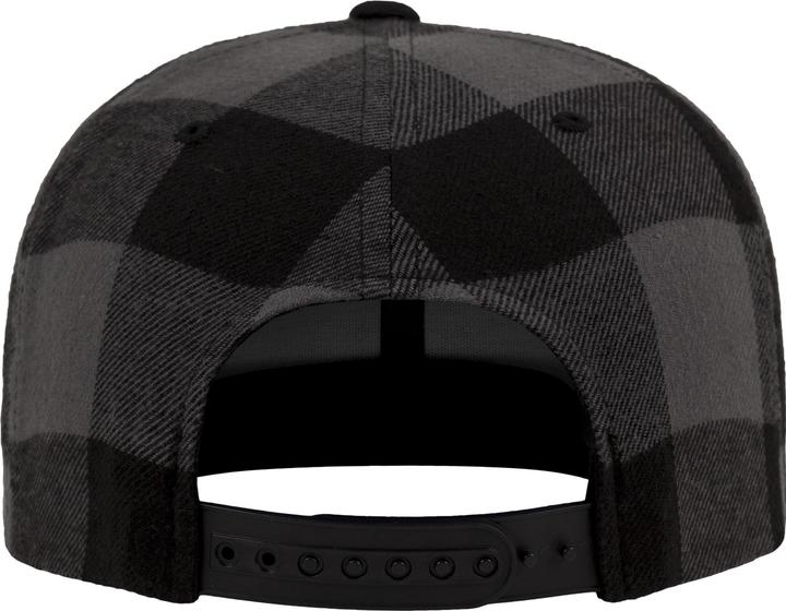 Produktbild Flexfit Checked Flanell Snapback (One Size)