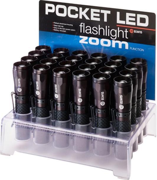Produktbild Elwis - LED Lampen Taschenlampe (18 cm, 60 lm)