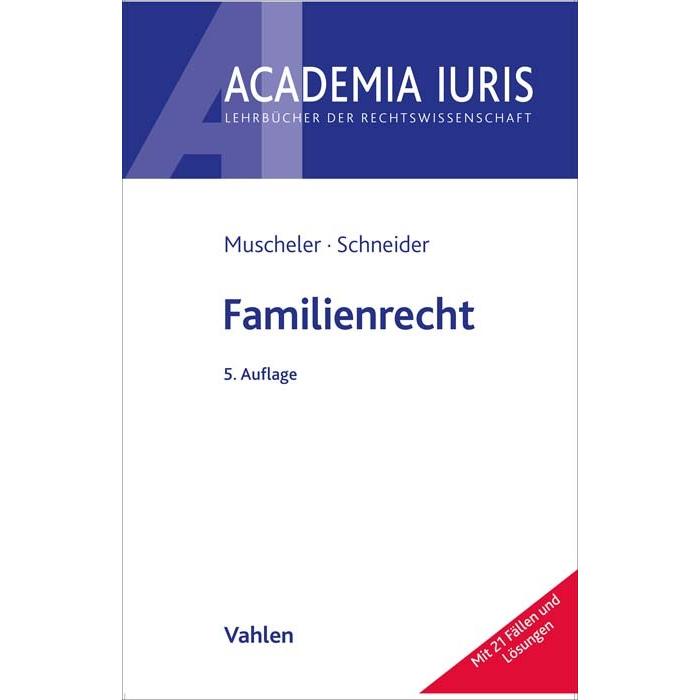 Thumbnail - Familienrecht, Fachbücher von Karlheinz Muscheler, Angie Schneider