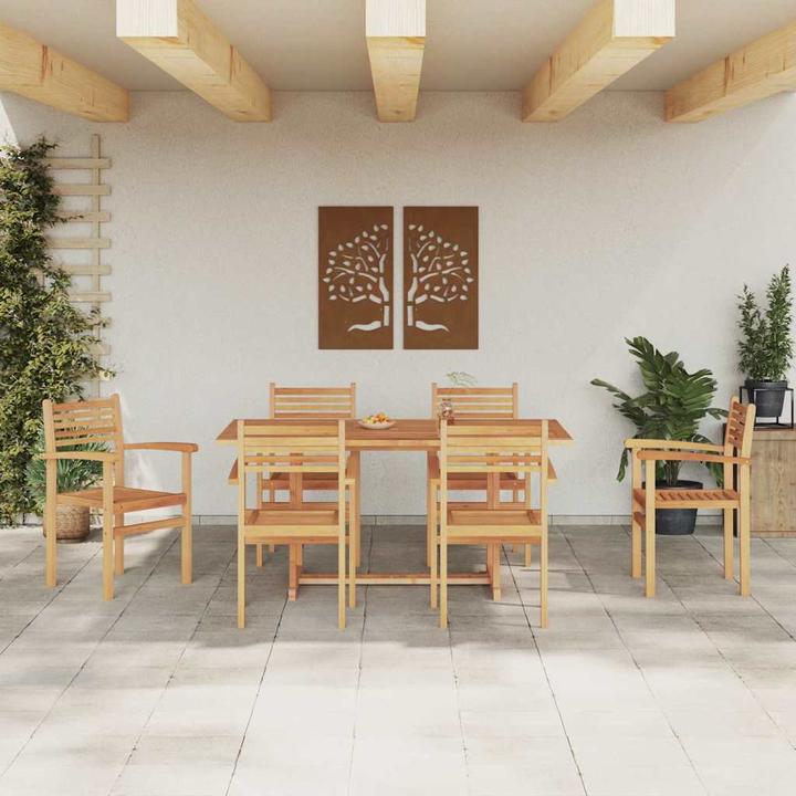 Image du produit vidaXL Set de table de jardin (150 x 90 x 75 cm)
