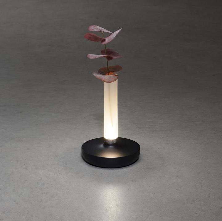 Produktbild Konstsmide Akku-Tischleuchte USB Biarritz, 1800/ 3000/ 4000 K, Schwarz