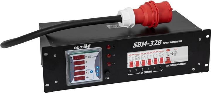 Actual product image Eurolite SBM-32B Power distributor