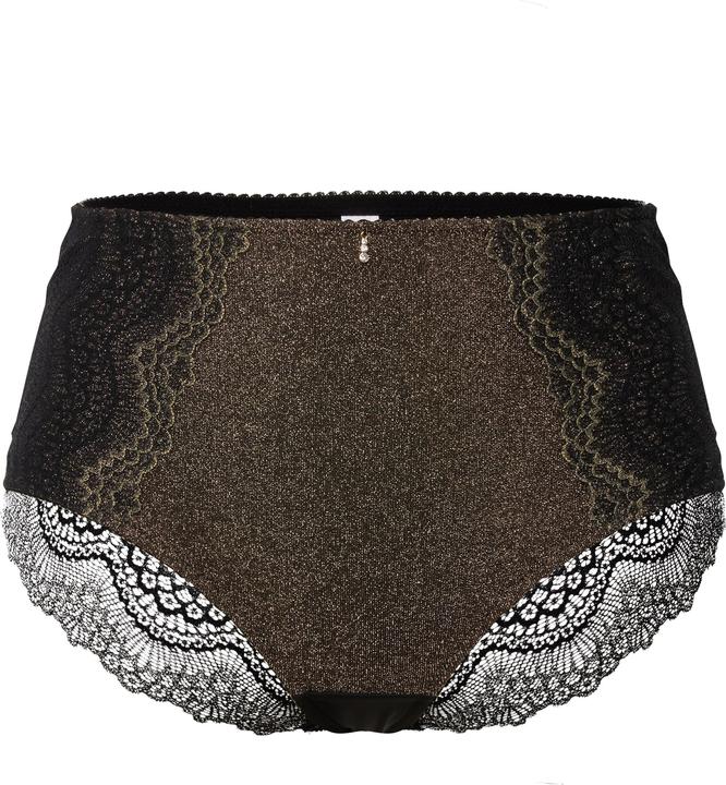 Produktbild Ulla Popken Midislip, goldglänzende Spitze, blickdicht (58)