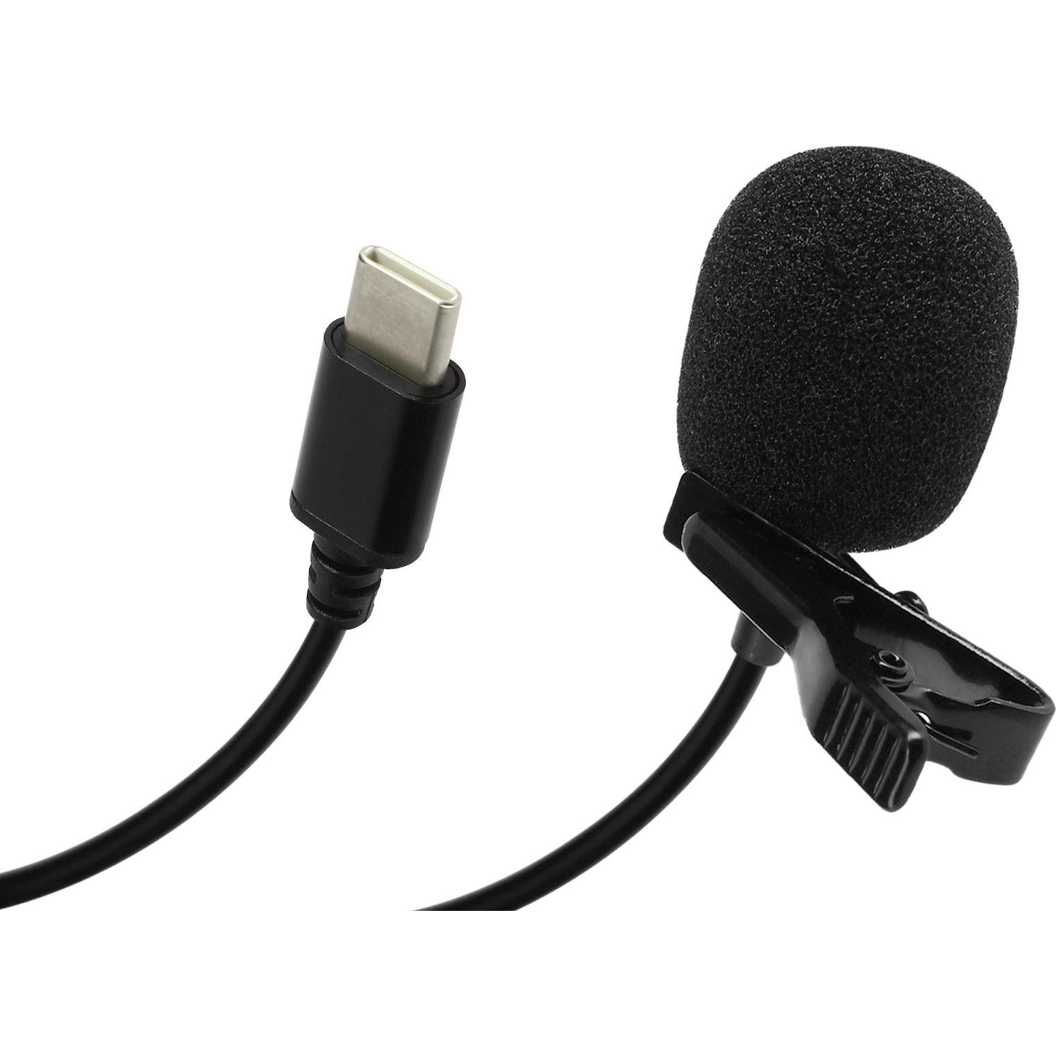 Thumbnail - Puluz Krawattenmikrofon mit USB-C Anschluss, Mikrofon