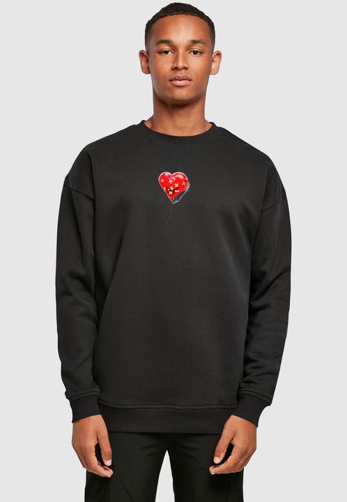 Produktbild Merchcode Banksy - Love Hurts Sweat Crewneck - 192709 (3XL)
