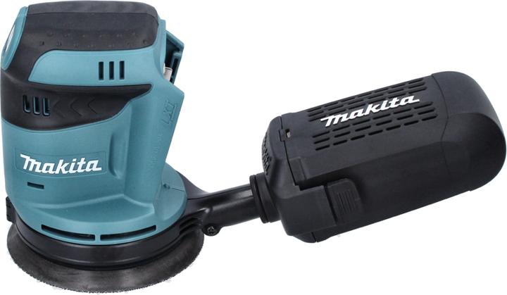 Productafbeelding Makita DBO 180 RG Accu Vlakschuurmachine 18 V 125 mm + 2x Accu 6.0 Ah + Lader (Excentrische schuurmachine)