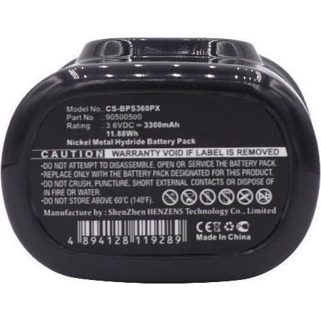 Thumbnail - CoreParts, Werkzeugakku + Ladegerät, Battery for Black & Decker (3.6 V)
