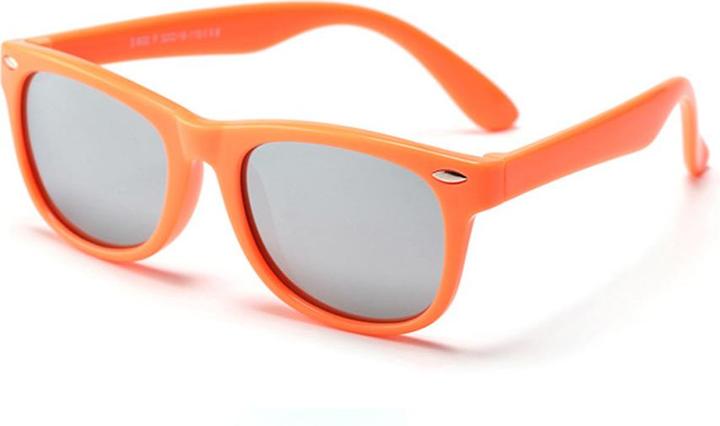 Immagine prodotto Techsuit - Occhiali da sole polarizzati (D802) - per bambini, protezione UV - Arancione / Mercurio
