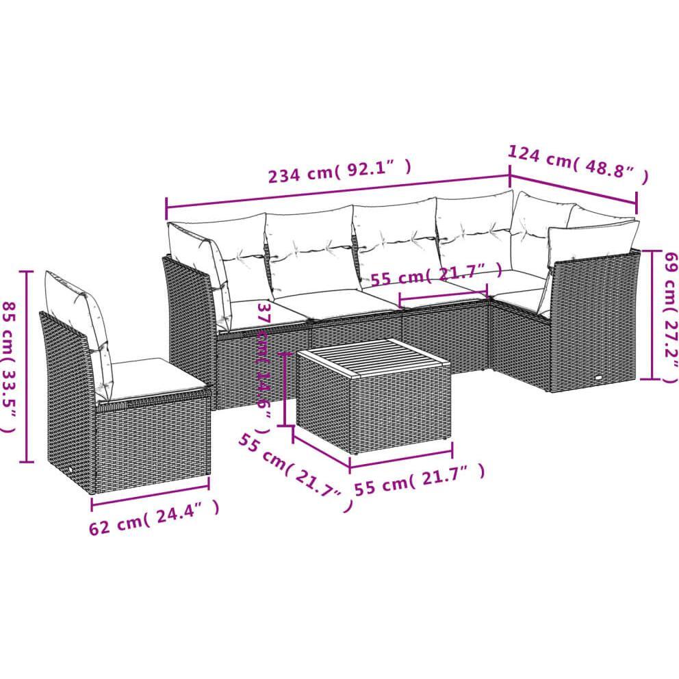 Thumbnail - VidaXL, Gartenlounge, mallard