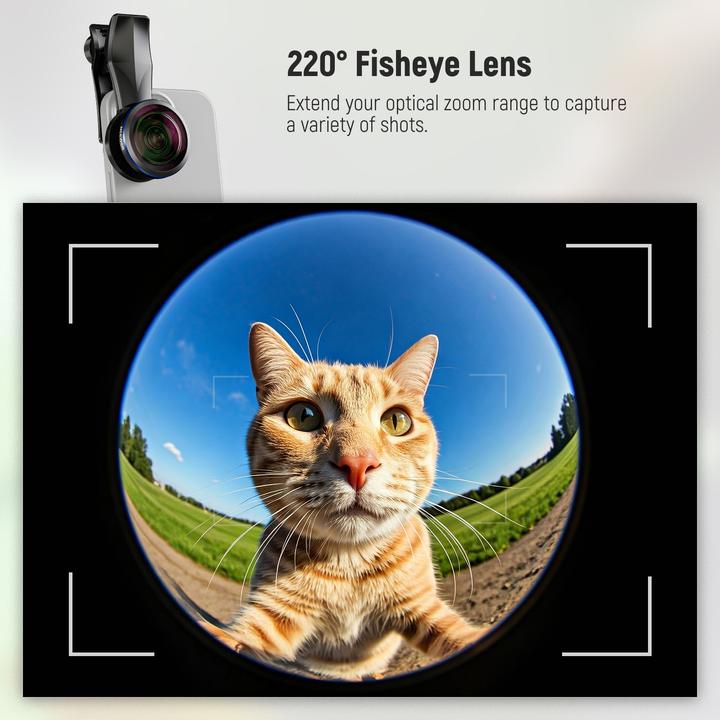 Image du produit Neewer Pro 8mm Fisheye Lens For Smartphone 17mm