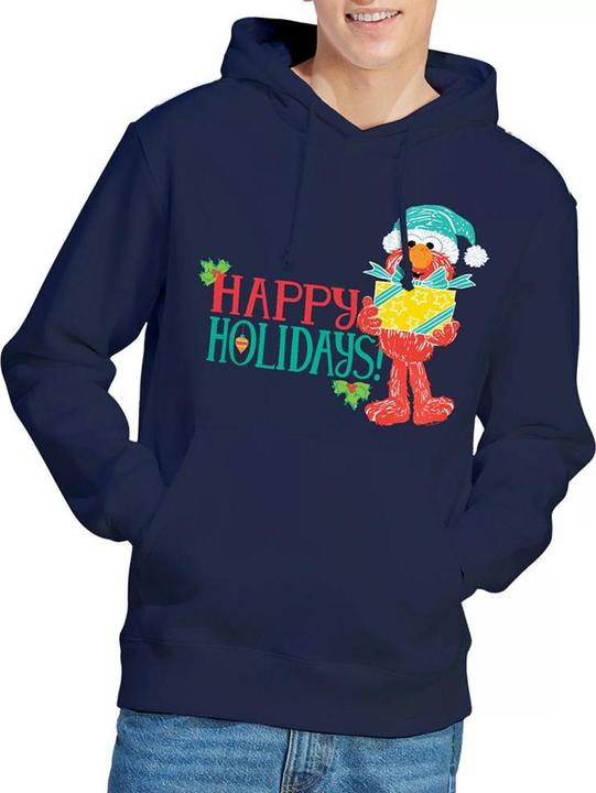 Produktbild Happy Holidays Kapuzenpullover weihnachtliches Design (M)