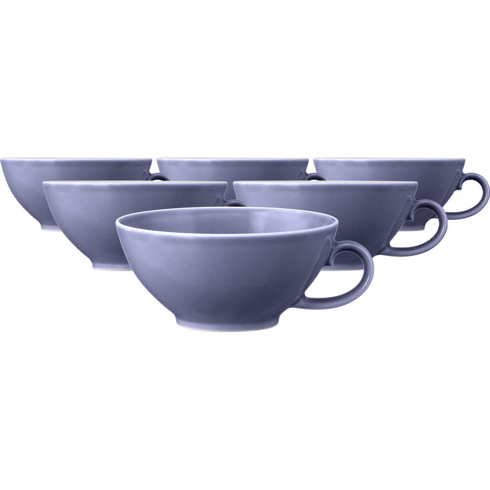 Seltmann, Tasse, Beat Color Glaze Teetassen (140 ml, 6 x)