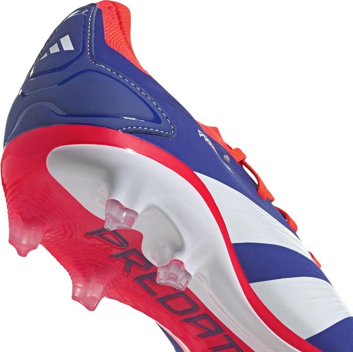 Actual product image Adidas Herren Fussballschuhe Predator PRO FG FTWR White/Solar Red/Lucid Blue 43 1/3 (43 1/3)