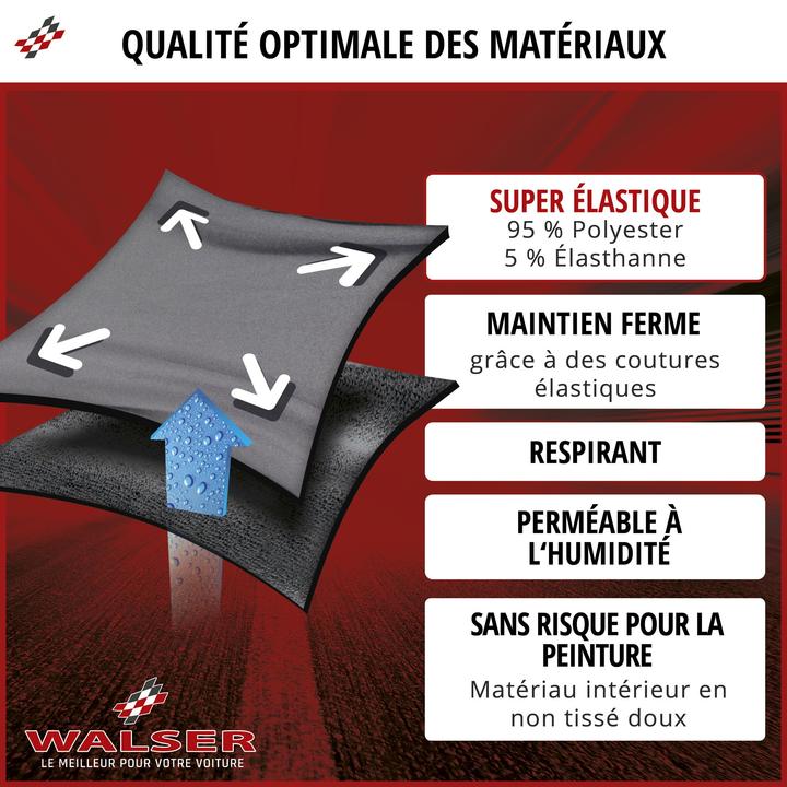 Produktbild Walser Autoplane Indoor Stretch Plus, PKW-Abdeckplane Grösse 8 SUV anthrazit