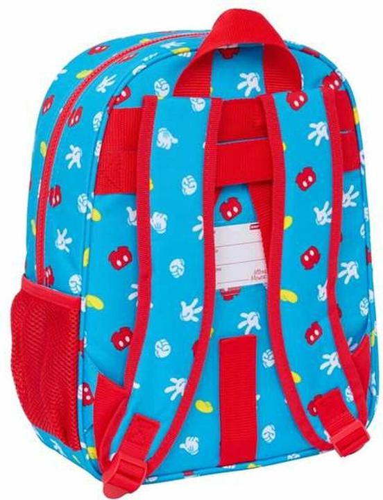 Actual product image Mickey Mouse Club House School backpack Mickey Mouse Clubhouse Fantastic Blue Red 26 x 34 x 11 cm