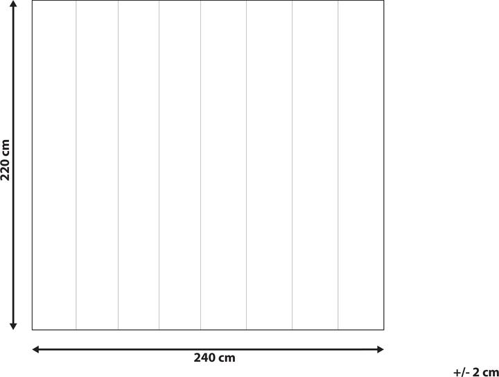 Actual product image Beliani Howerla (1531 g, 220 x 240 cm)