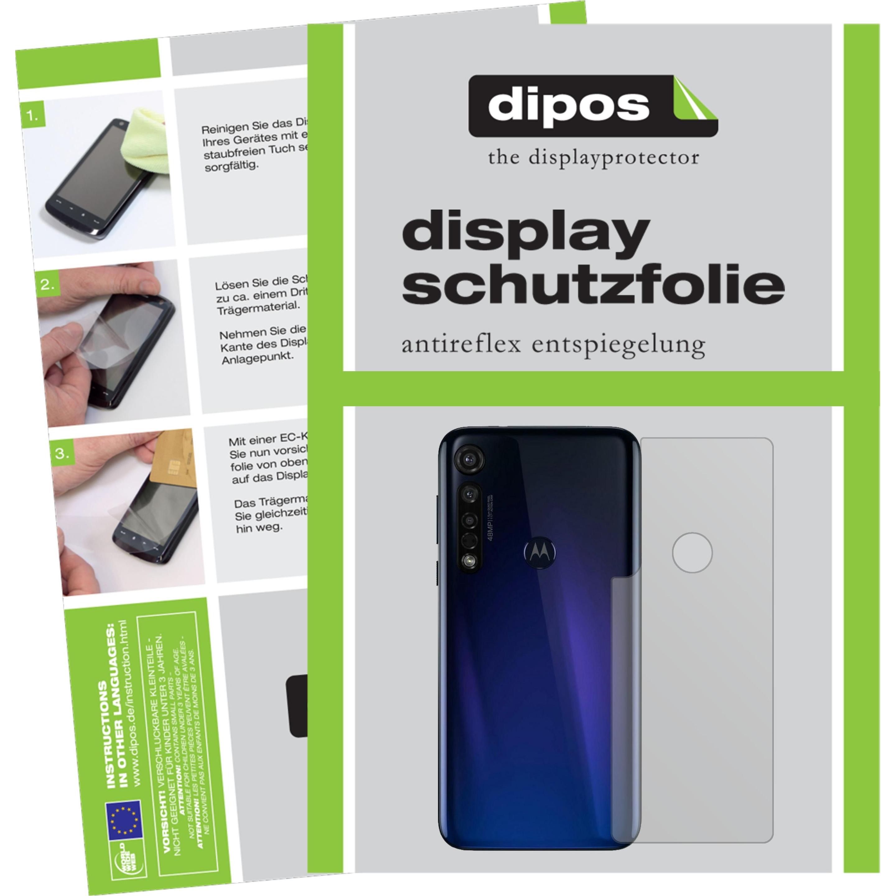 Dipos Displayschutzfolie Antireflex (5 Stück, Motorola Moto G8 Plus), Smartphone Schutzfolie, Transparent
