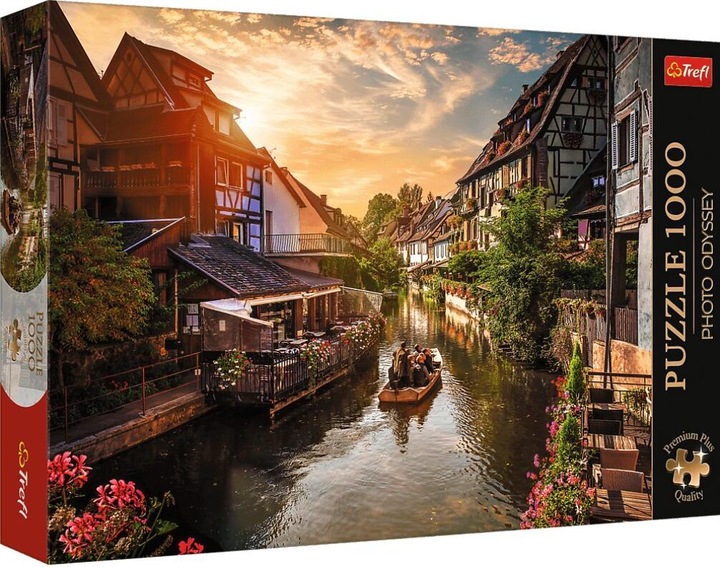 Immagine prodotto Trefl Puzzle Premium Plus 1000 - La piccola Venezia a Colmar, Francia (1000 pezzi)