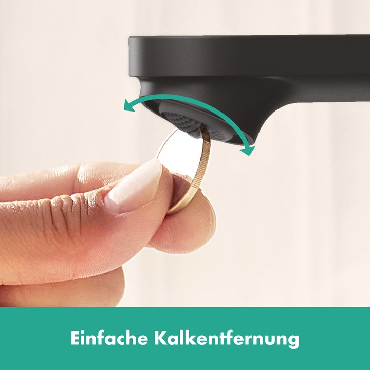 Produktbild hansgrohe HG Einhebel-Waschtischmischer Rebris S 240 CoolStart EcoSm m ZAG mattschwarz