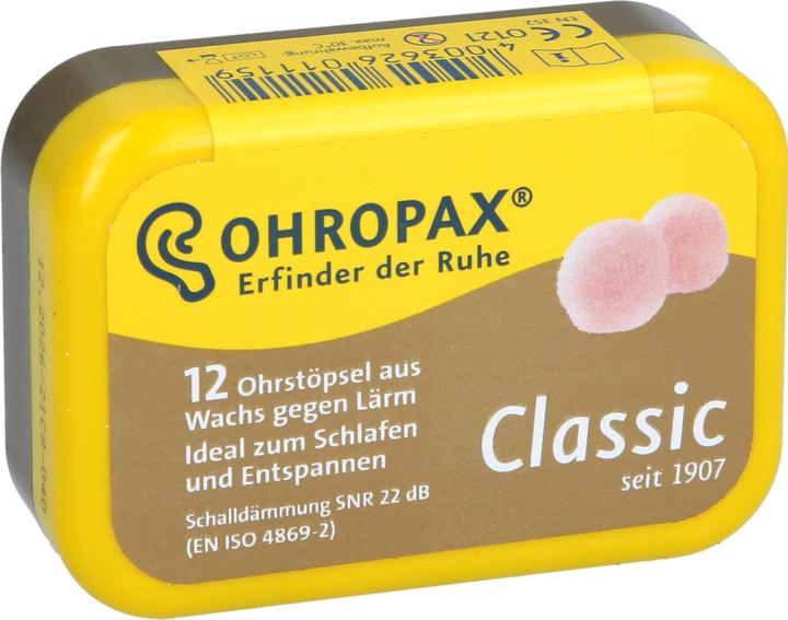 Produktbild Ohropax Classic Wachs Lärmschutz 1 (12 x)