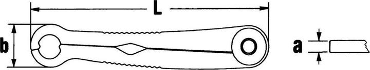 Actual product image Stahlwille Ratchet wrench FastRatch No.240 (16 mm)