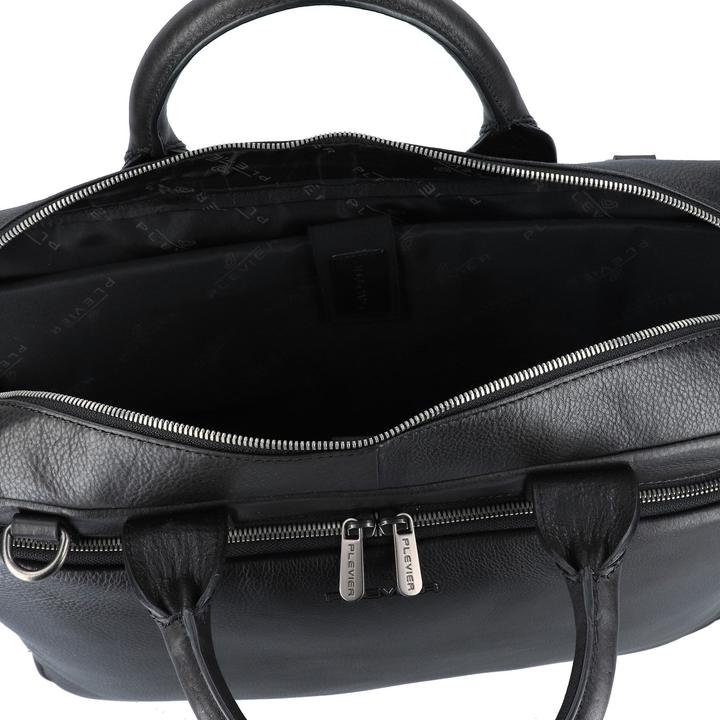 Actual product image Plevier Vintage Bill Aktentasche Leder 40 cm Laptopfach (17.30", Fujitsu)