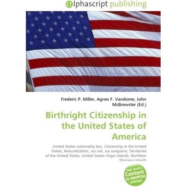 Birthright Citizenship in the United States of America, Fachbücher