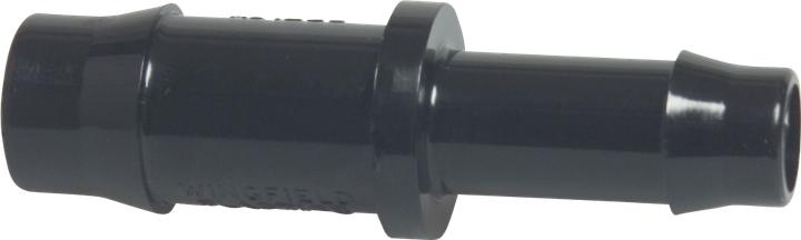 Actual product image Bevo Schlauchverbinder PA (Nylon) 13 mm x 10 mm Schlauchtülle 10bar Schwarz Typ WF (Hose connector)