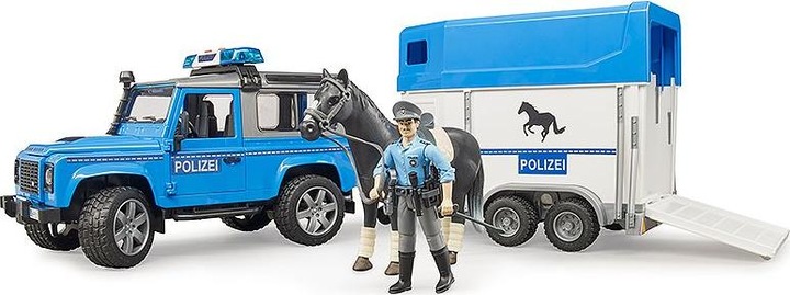 Produktbild Bruder Land Rover Defender Polizeifahrzeug
