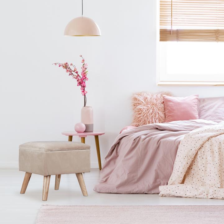 Image du produit Relaxdays Tabouret velours